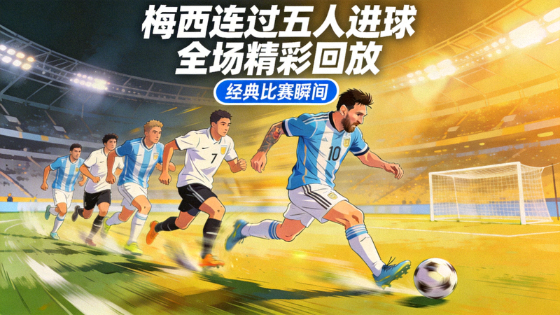 梅西连过五人进球全场比赛精彩回放视频封面